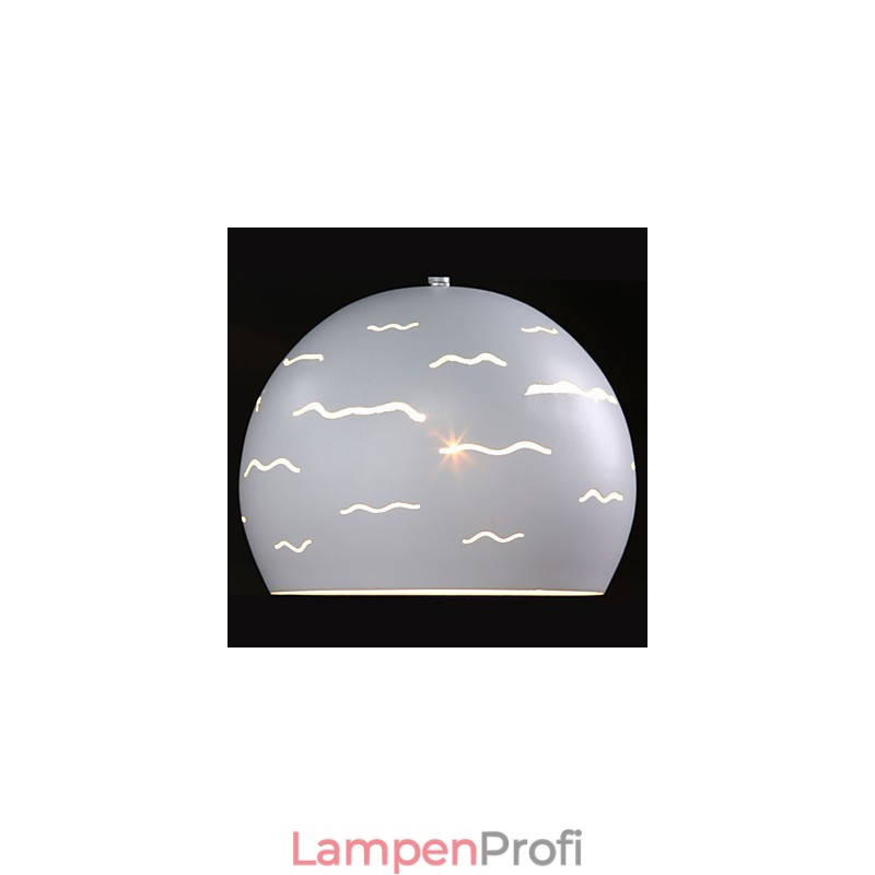 Einfache, moderne und kreative Beleuchtung aus echtem weißem Eisen