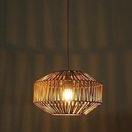 Moderne zeitgenössische traditionelle klassische Vintage Laterne Land Malerei Pendelleuchte Esszimmer