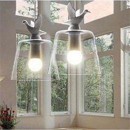 Amerikanischen Stil Retro Kreative Single Head Glas lampe die Nordic Cafe