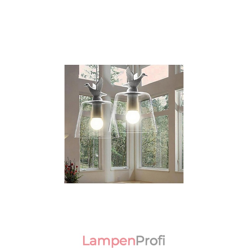 Amerikanischen Stil Retro Kreative Single Head Glas lampe die Nordic Cafe