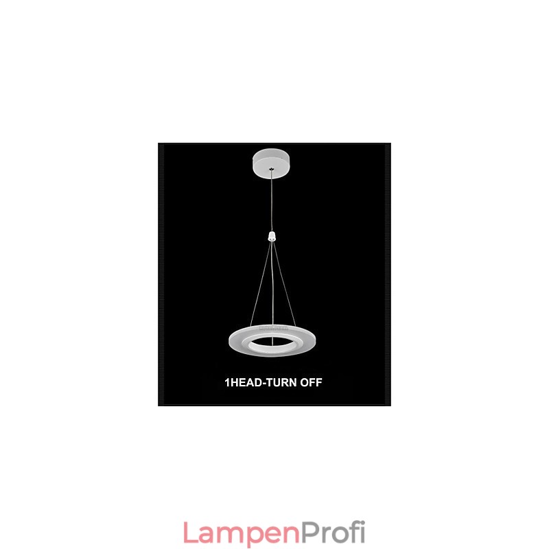 Kostengünstige 9-W-Pendelleuchte im Art-Deco-Stil