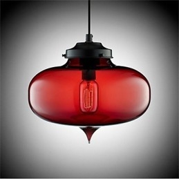 Retro Kreative Einkopf Glas Pendelleuchte Cafe Im Goldfischglas