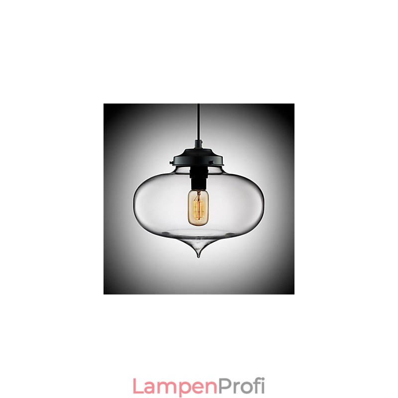 Retro Kreative Einkopf Glas Pendelleuchte Cafe Im Goldfischglas