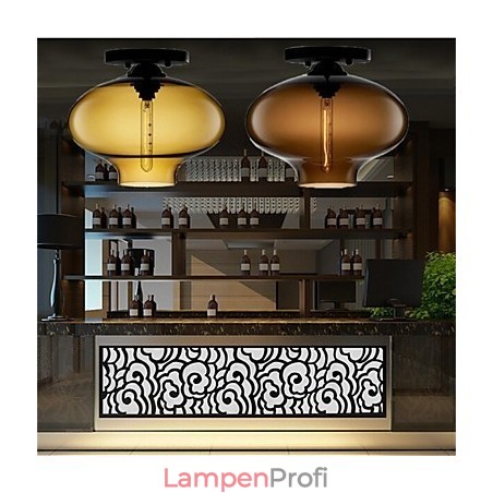 Retro Kreative Einkopf Glas Pendelleuchte Cafe Im Goldfischglas Retro Kreative Einkopf Glas Pendelleuchte Cafe Im Goldfischglas