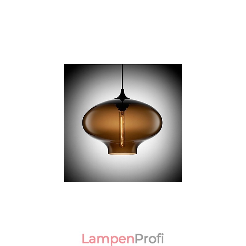 Retro Kreative Einkopf Glas Pendelleuchte Cafe Im Goldfischglas