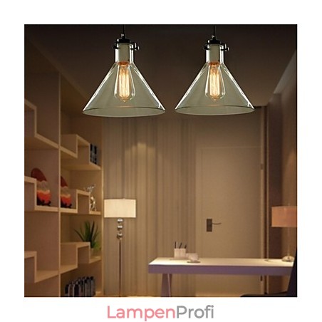 Amerikanischen Stil Retro Kreative Single Head Glas lampe die Nordic Cafe