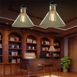 Amerikanischen Stil Retro Kreative Single Head Glas lampe die Nordic Cafe