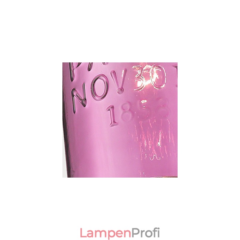 1-flammige, moderne Pendelleuchte aus Glas im transparenten Blasendesign