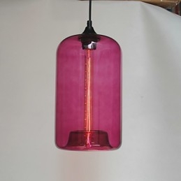 Flaschendesign Pendelleuchte 1 Licht Minimalistische Eisenmalerei