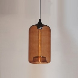 Flaschendesign Pendelleuchte 1 Licht Minimalistische Eisenmalerei