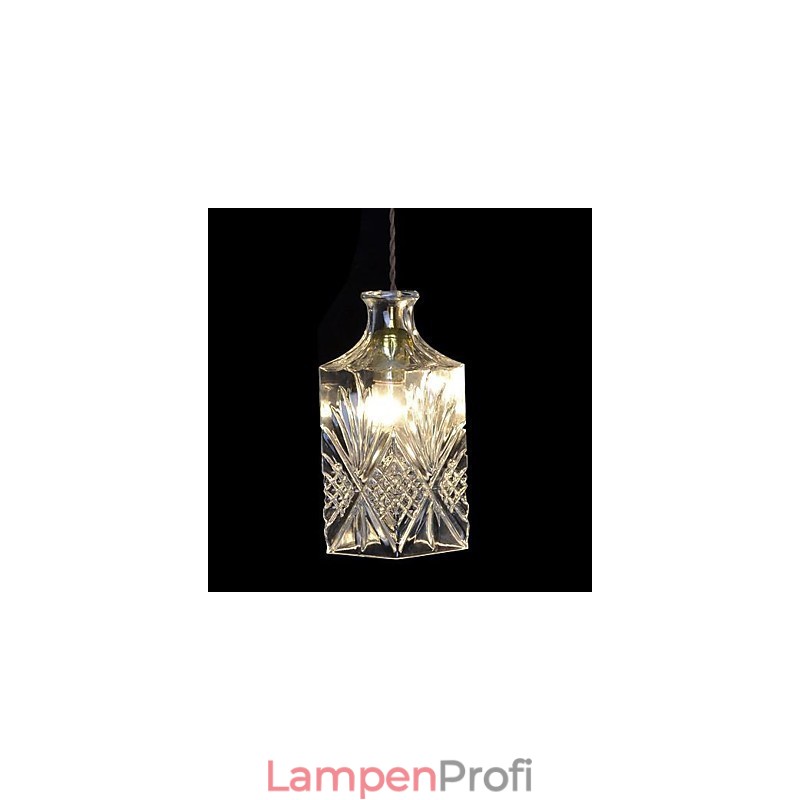 Moderne zeitgenössische Kristall-Metall-Pendelleuchte
