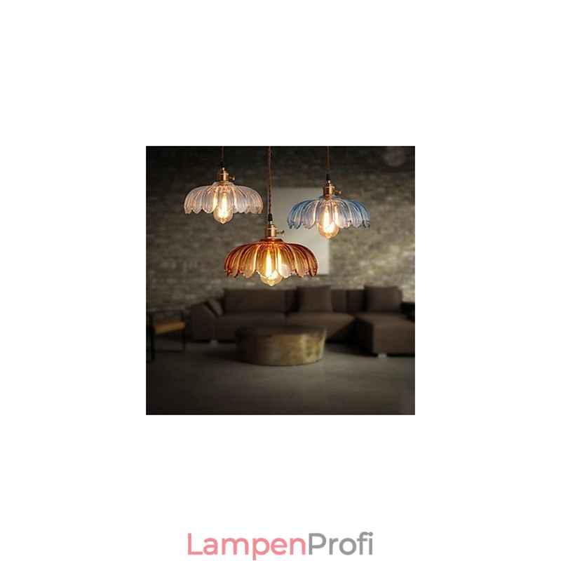 Die Kupferkappe Retro Old Shanghai Blumenglas Kronleuchter