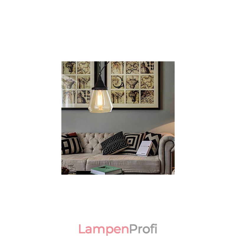 Pendelleuchten Traditionell Klassisch Vintage Retro Landhaus Garage Metall