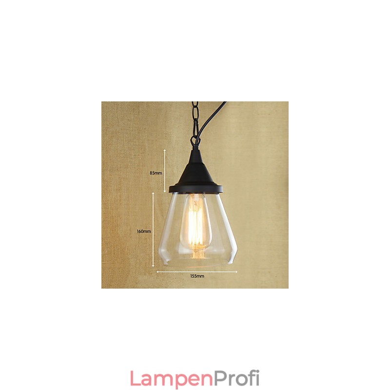 Pendelleuchten Traditionell Klassisch Vintage Retro Landhaus Garage Metall