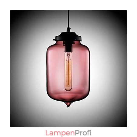 Flaschendesign Pendelleuchte 1 Licht Minimalistische Eisenmalerei Flaschendesign Pendelleuchte 1 Licht Minimalistische Eisenmalerei