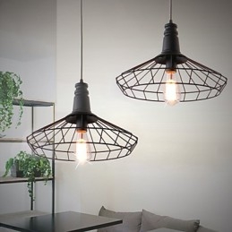 Rustikale Lodge Retro Country Mini Stil Malerei Metall Pendelleuchte Garage