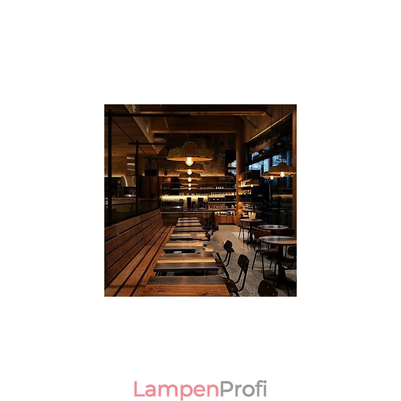1 Kopf des Americange Museum Creative Bamboo Strohhut Light Simple