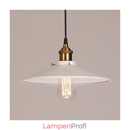 Hängelampe aus Metall im Vintage-Stil mit Malerei Hängelampe aus Metall im Vintage-Stil mit Malerei
