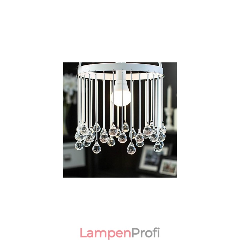 Moderne zeitgenössische traditionelle klassische Kristall Mini-Stil Malerei Metall Pendelleuchte