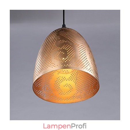 Moderner Kronleuchter aus Schmiedeeisen und Gold