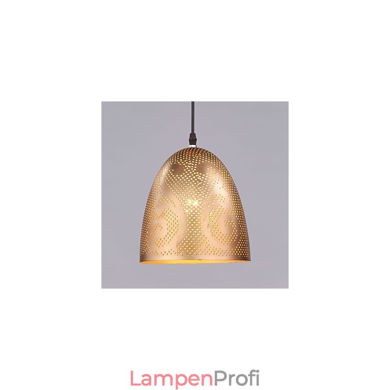 Moderner Kronleuchter aus Schmiedeeisen und Gold