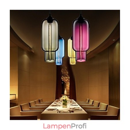 Retro Kreative Einkopf Glas Pendelleuchte Cafe Im Goldfischglas