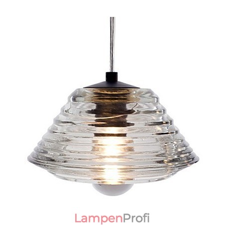 Moderne zeitgenössische Pendelleuchte aus Glas