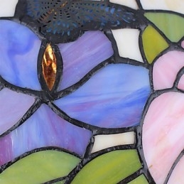 Ländliche kreative Kunst Buntglas-Kronleuchter Wiederherstellung der alten Weisen Lampe Licht