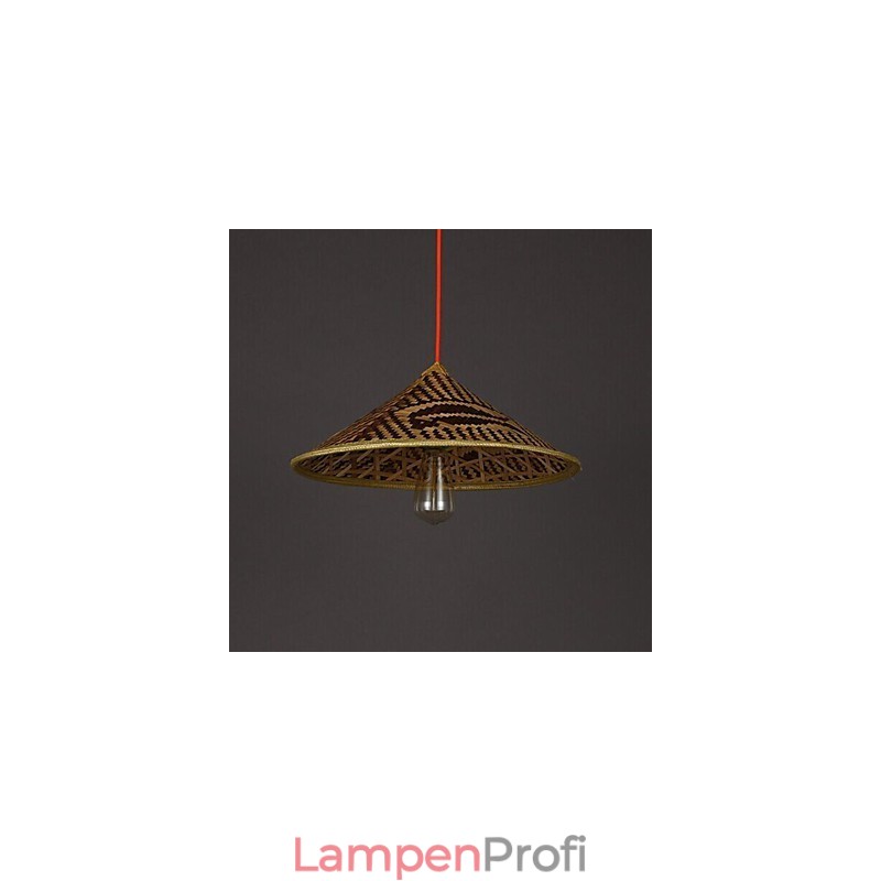 Bambushut Kronleuchter Kronleuchter Lampe Fisch Menschen Hüte