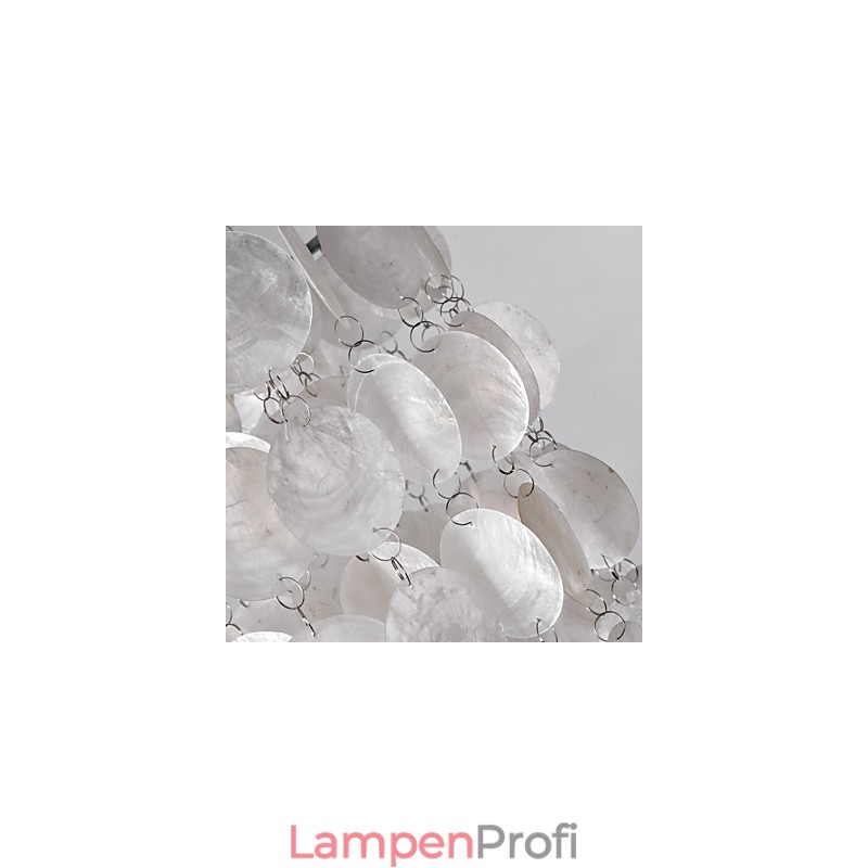 Moderne Pendelleuchte im zeitgenössischen Mini-Stil aus Chrom