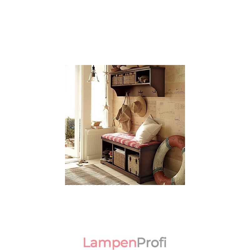Traditionelle klassische Vintage-Pendelleuchte im Mini-Schalenstil