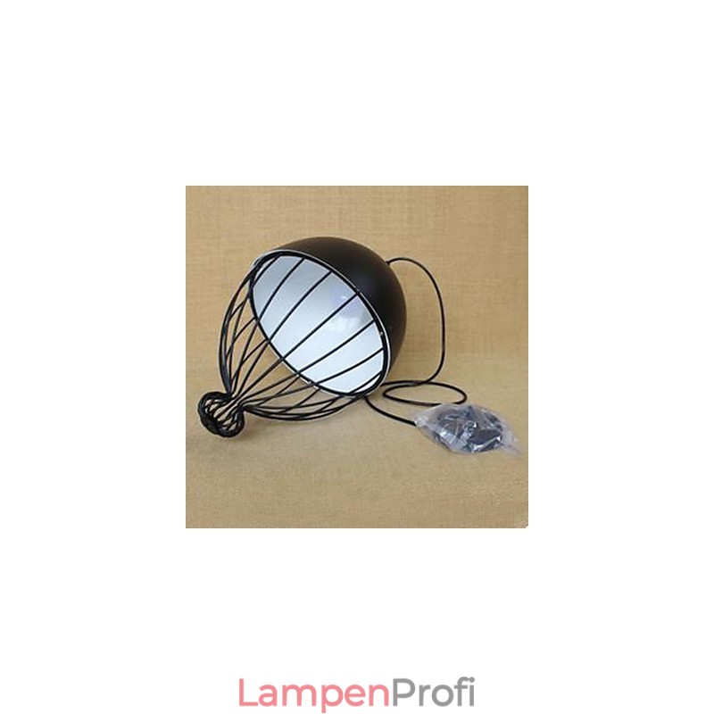 Modernes, kreatives Hängelicht mit einem Kopf