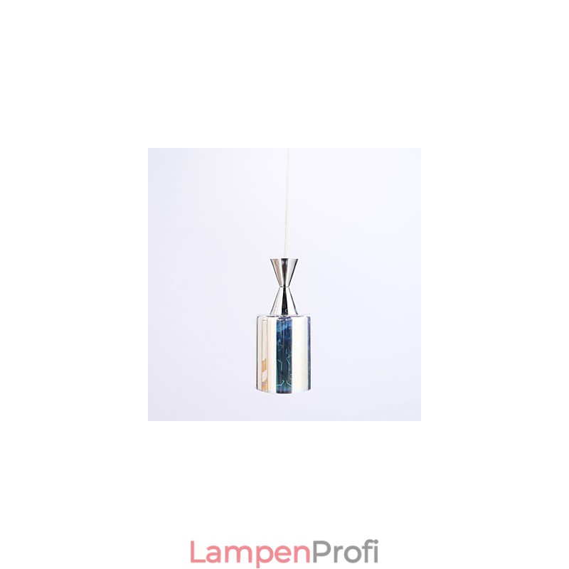 Dream Lasergravur verchromte Pendelleuchte L