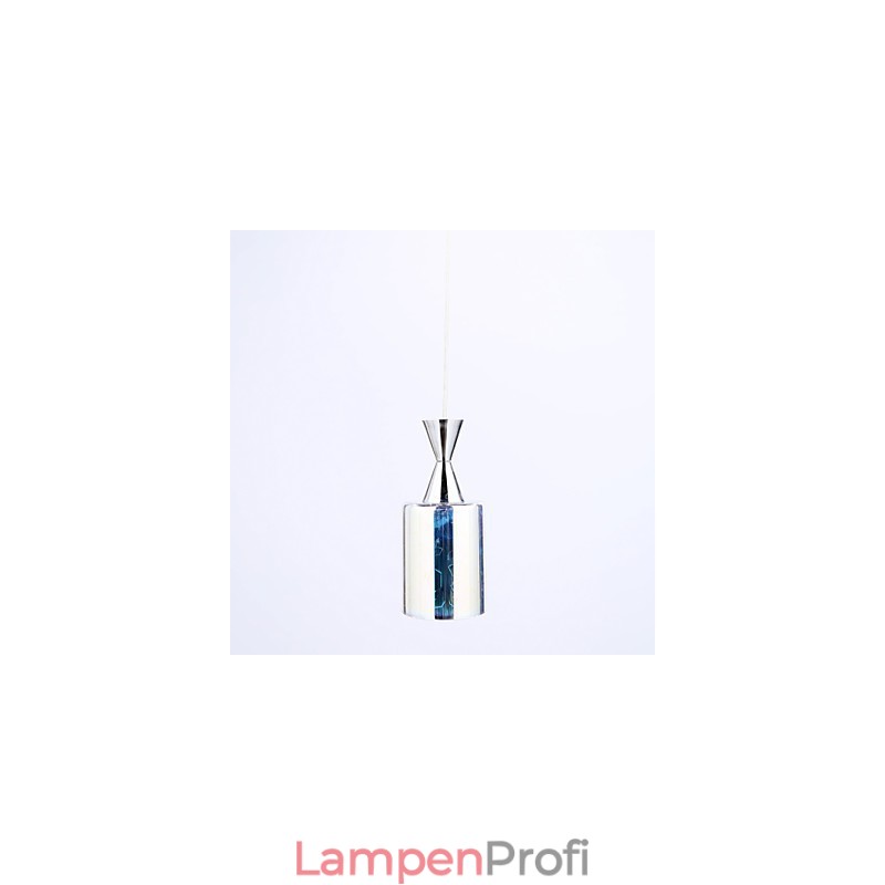 Dream Lasergravur verchromte Pendelleuchte L