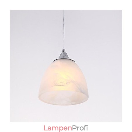Moderne Pendelleuchte mit drei Lichtern, länglicher Baldachin und Weinkelch Moderne Pendelleuchte mit drei Lichtern, länglicher Baldachin und Weinkelch