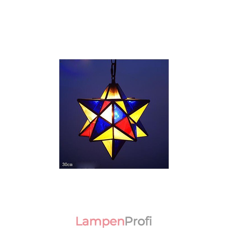 30CM Künstlerische Individualität Kreative Veranda Moderne Sterne Droplight Lampe