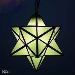 30CM Künstlerische Individualität Kreative Veranda Moderne Sterne Droplight Lampe