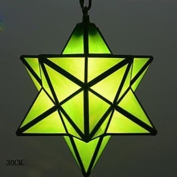 30CM Künstlerische Individualität Kreative Veranda Moderne Sterne Droplight Lampe