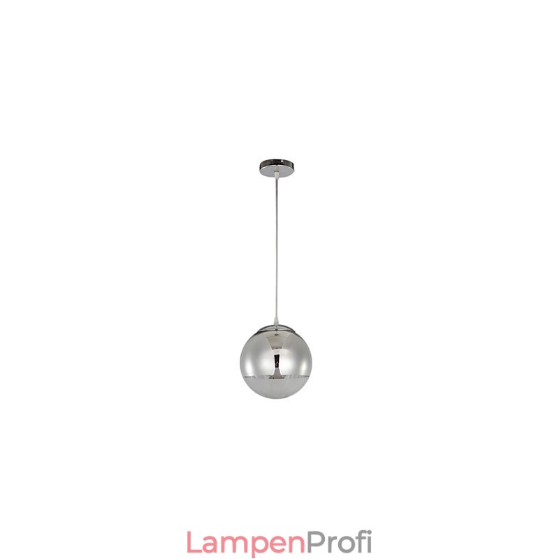 Pendelleuchte mit 1 Licht in Kugelform