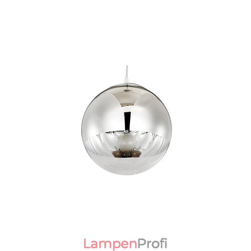 Pendelleuchte mit 1 Licht in Kugelform