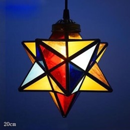 Künstlerische Individualität Kreative Veranda Moderne Sterne Droplight Lampe