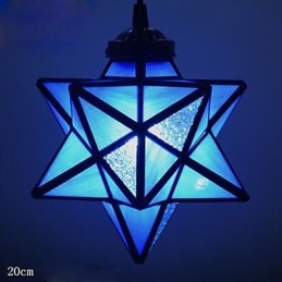 Künstlerische Individualität Kreative Veranda Moderne Sterne Droplight Lampe