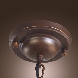 Traditionelle Klassische Vintage Laterne Mini Stil Galvanisierte Pendelleuchte