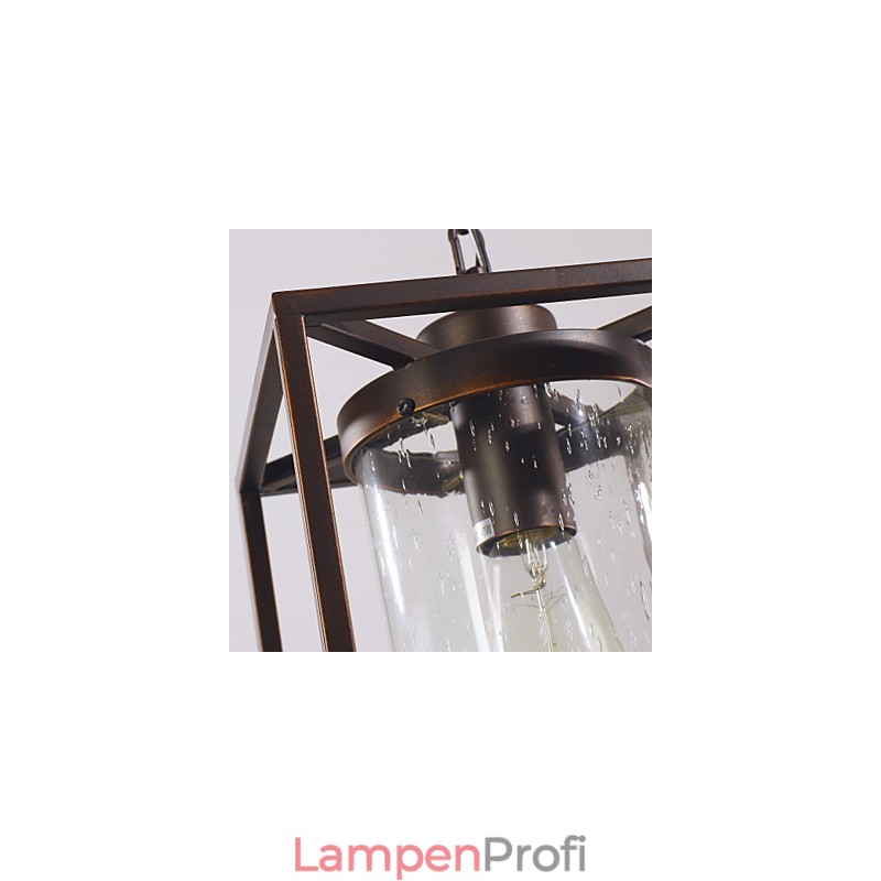 Traditionelle Klassische Vintage Laterne Mini Stil Galvanisierte Pendelleuchte