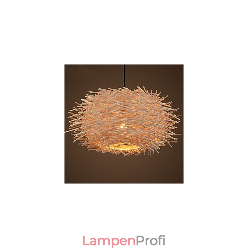 Kronleuchter Mini Stil Laterne Holz Bambus