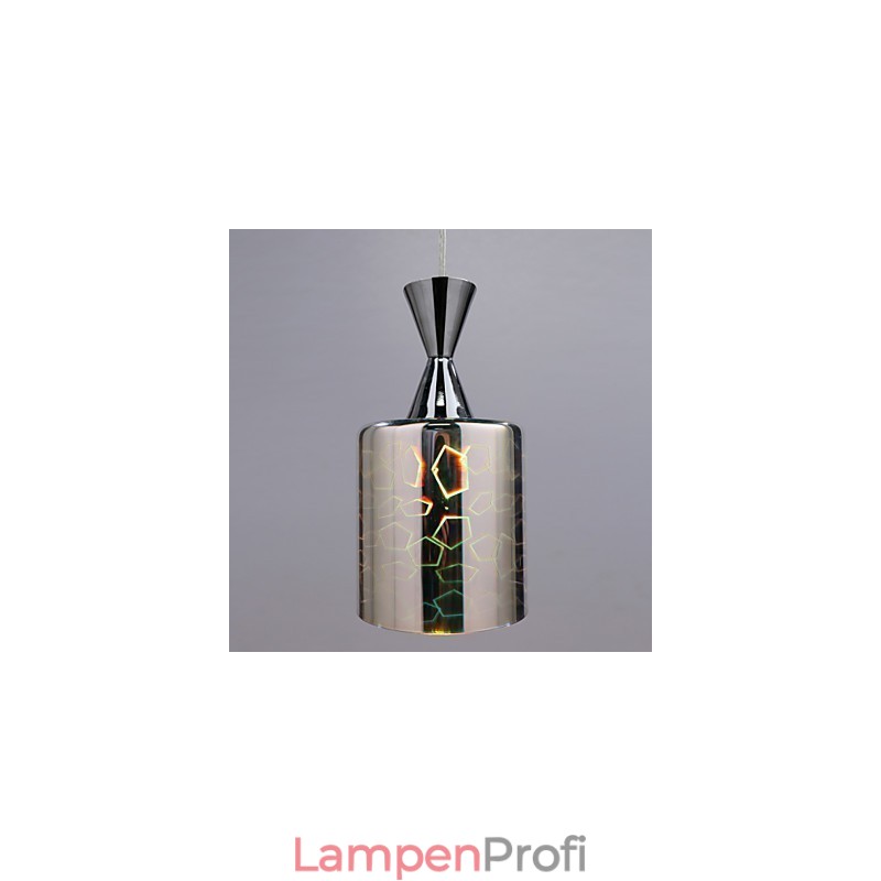 Dream Lasergravur verchromte Pendelleuchte