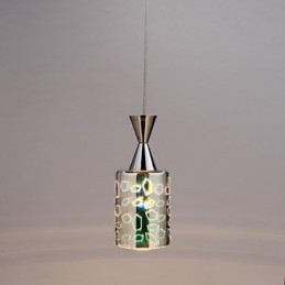 Dream Lasergravur verchromte Pendelleuchte