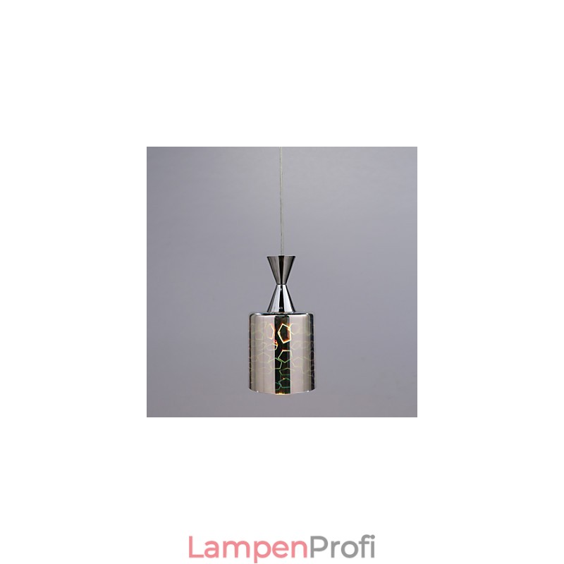 Dream Lasergravur verchromte Pendelleuchte