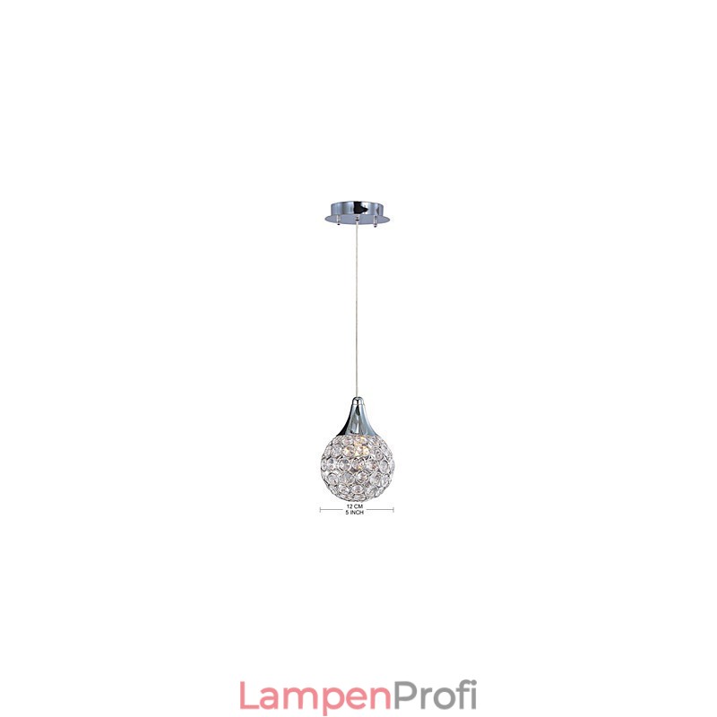 G9 Pendelleuchte Kristall Modern Zeitgenössisch Metall