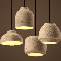 Nordic Creative Arts Die Farbe Sand Keramik Kronleuchter Lampe Licht